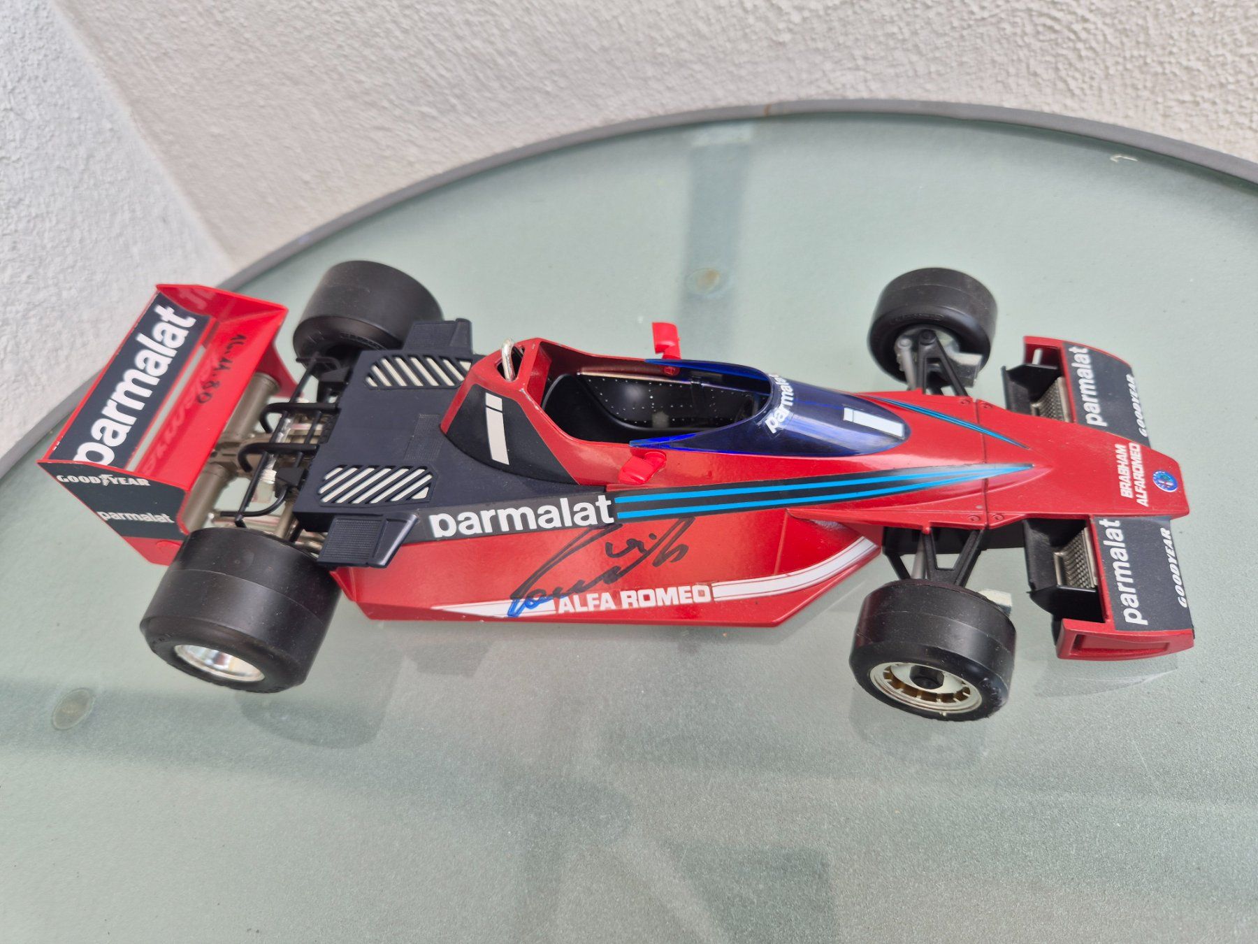 Alfa Romeo Modellautos: Brabham Alfa BT46 N.Lauda mit Autogramme. 1:16. – Gebraucht aus Oberbuchsiten von laffite54 2