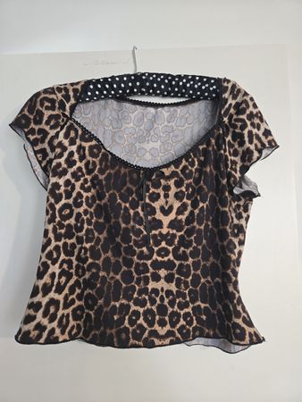 ROMWE Damen Top, Grösse XL, Leo-Muster, neuwertig!