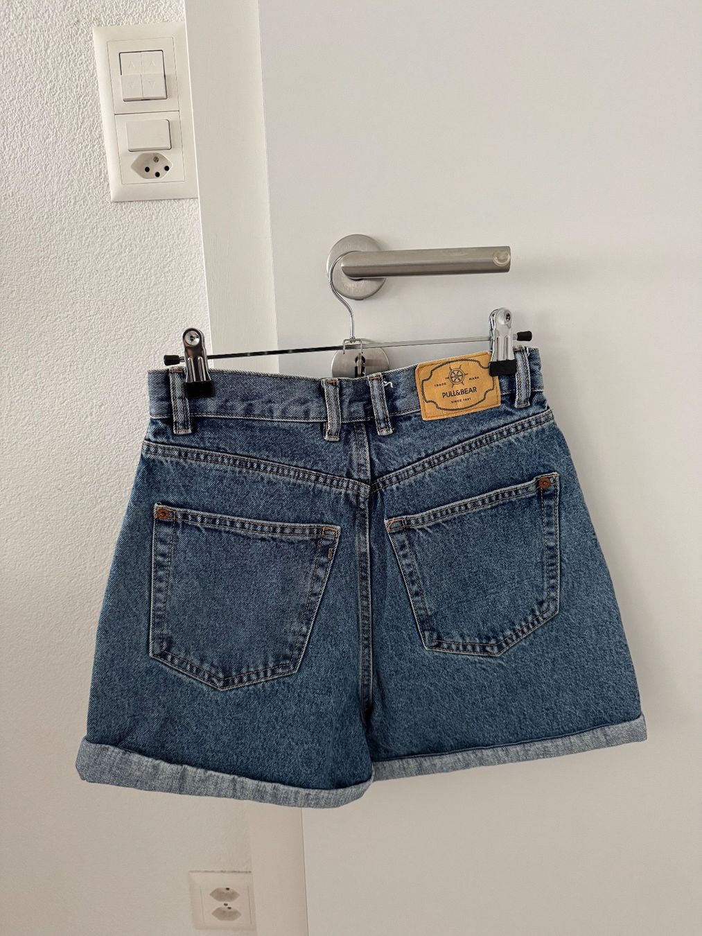 Pull&Bear Jeans: Short en jean Pull&Bear taille haute – Usato da Court venduto da mae_pl7l 1