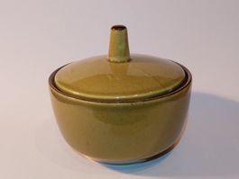 🥣 Vintage Zuckerdose Rössler +Deckel, sehr schön kein Makel
