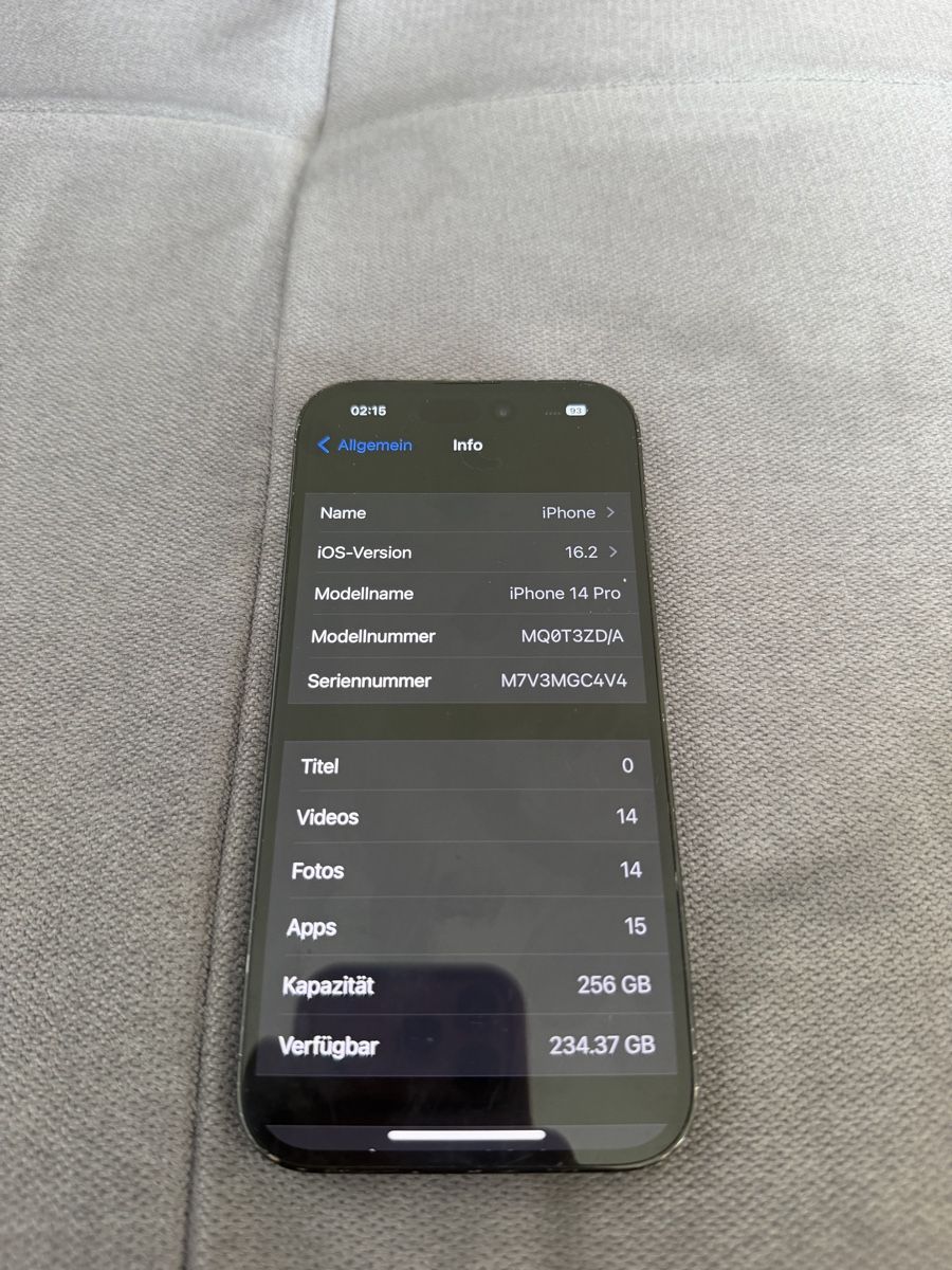 Apple Telefoni cellulari / Smartphones: IPhone 14 Pro  256GB AB 1.- !!!! – Usato da Samstagern venduto da mel_jq7q 3
