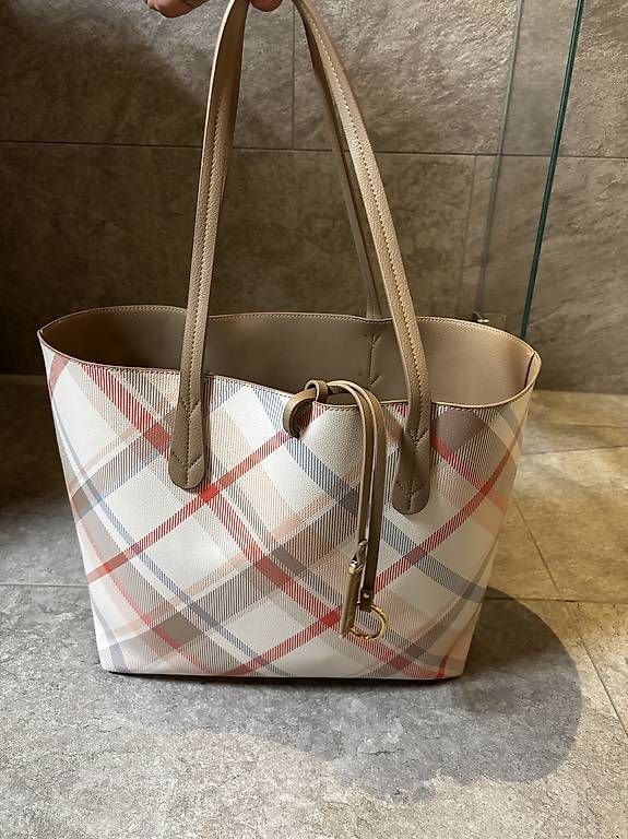 Borse da donna: Karrierte Shopper-Bag – Usato da Malix venduto da sar_7wjr 2