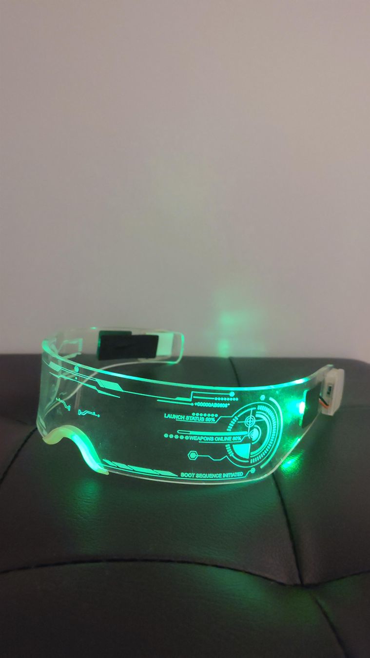 Occhiali & Lenti: Techno House sunglasses club lights – Nuovo (secondo la descrizione) da Sion venduto da mel_z929 4
