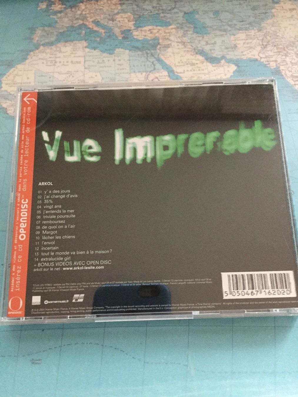 CD: Arkol - Vue Imprenable – Usato da Rüti ZH venduto da alumedien 1