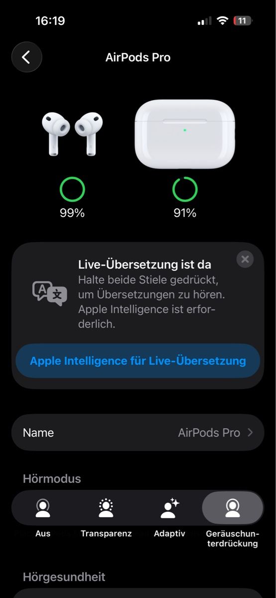 Apple Casques audio: Apple AirPods Pro 3 – Neuf avec emballage d'origine à Niederwil SG par SuisseArchive 6