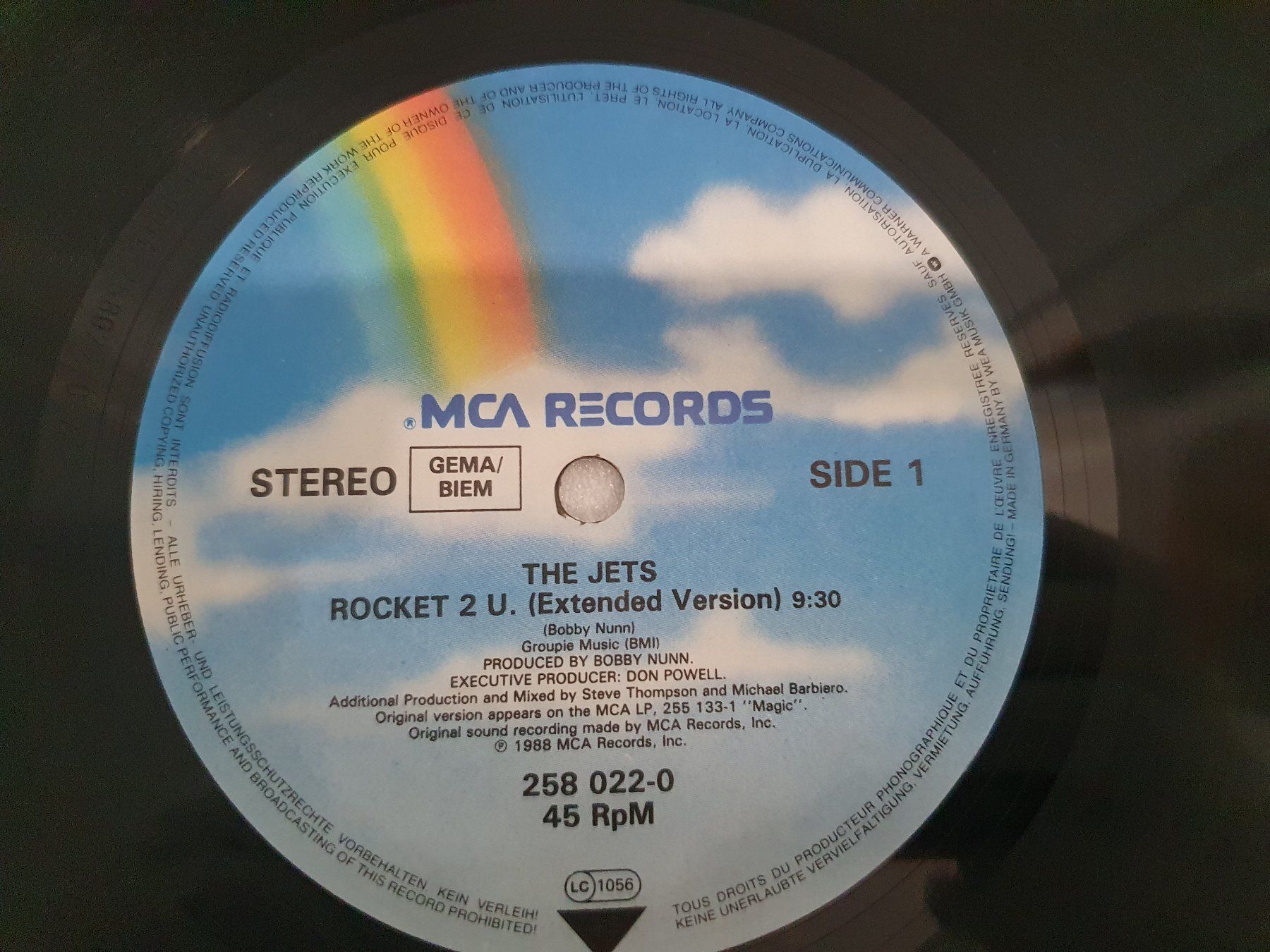 Dischi in vinile: The Jets – Rocket 2 U – Usato da Uster venduto da Vinyl-Leidenschaft 7