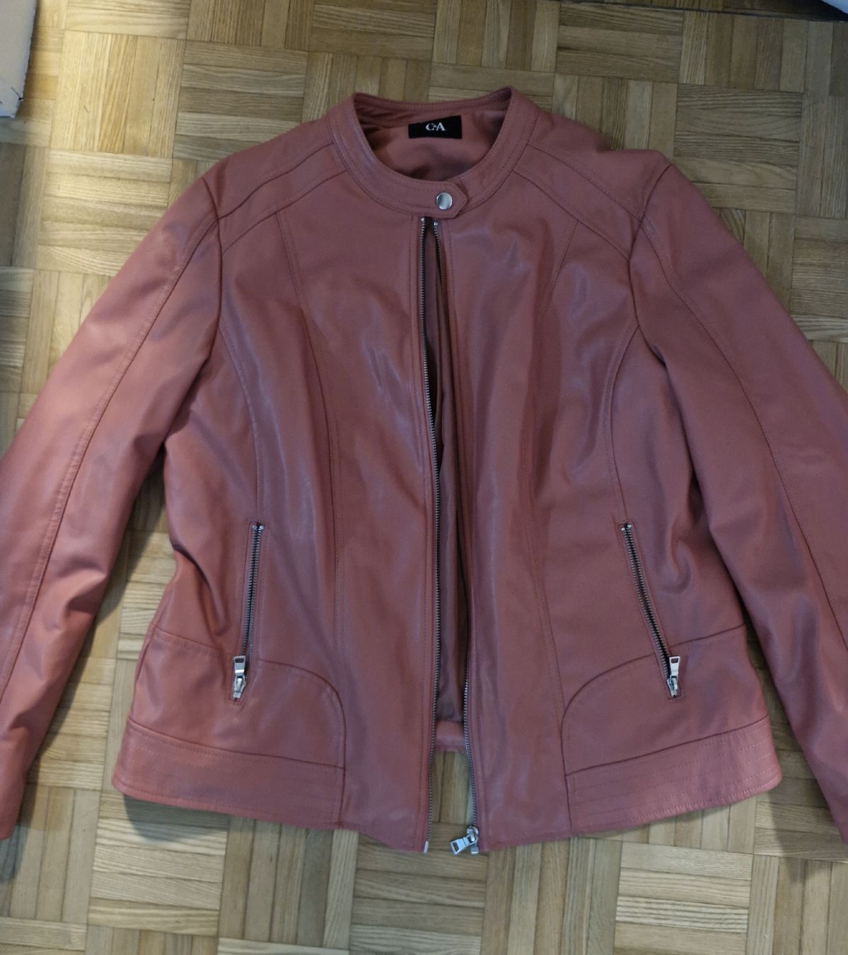 C&A Jacken: C&A Lederjacke Damen Gr 48 top Zustand Frühlingsjacke – Gebraucht aus Wädenswil von ari_k29d
