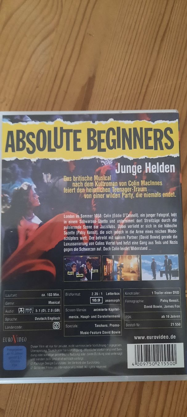 Alle DVDs: Absolute Beginners DVD gebraucht – Gebraucht aus Konolfingen von the_5fqm 1