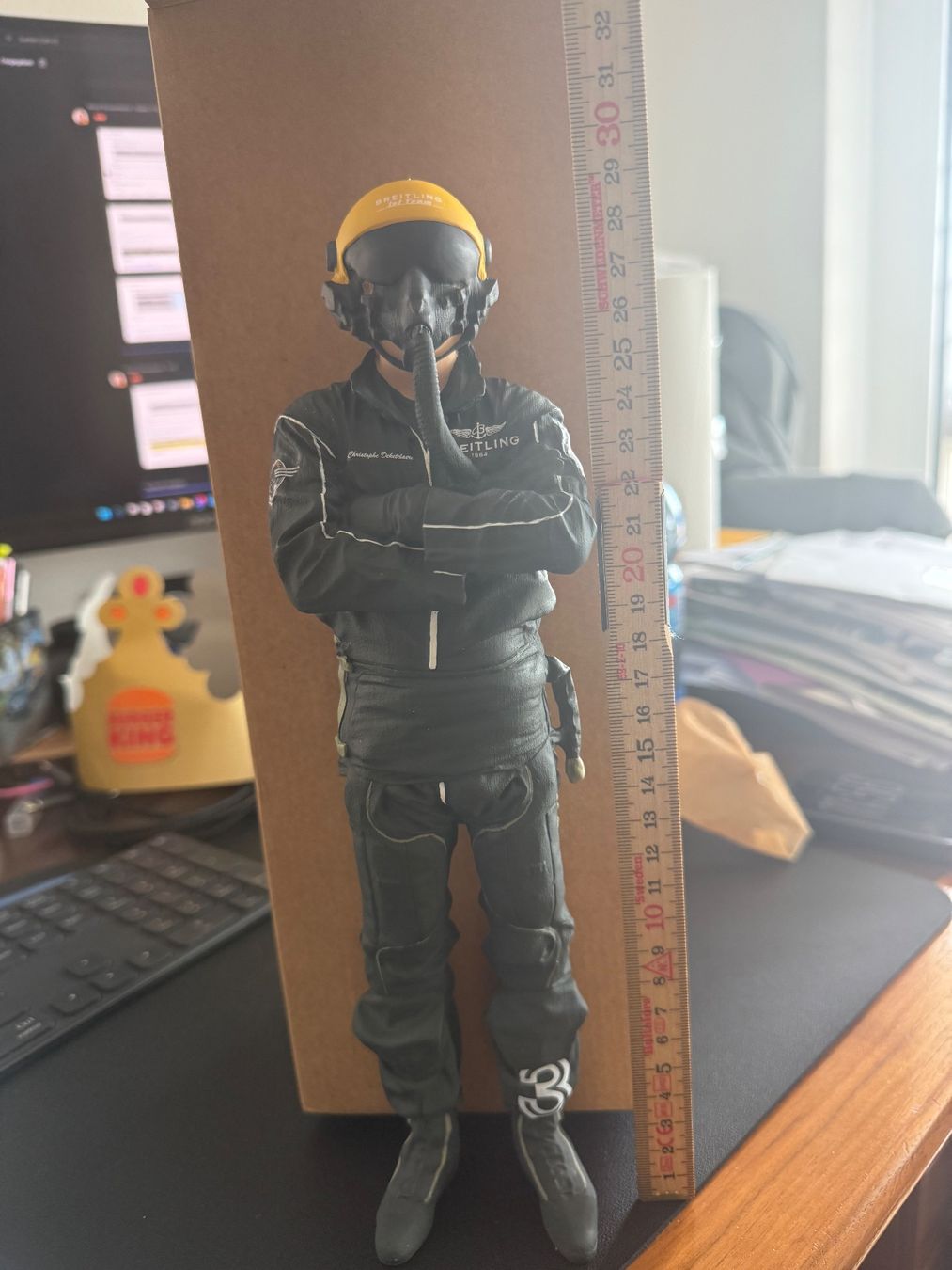 Figuren: Breitling Jet Team Pilot – Neu und originalverpackt aus Bettlach von val_95hq