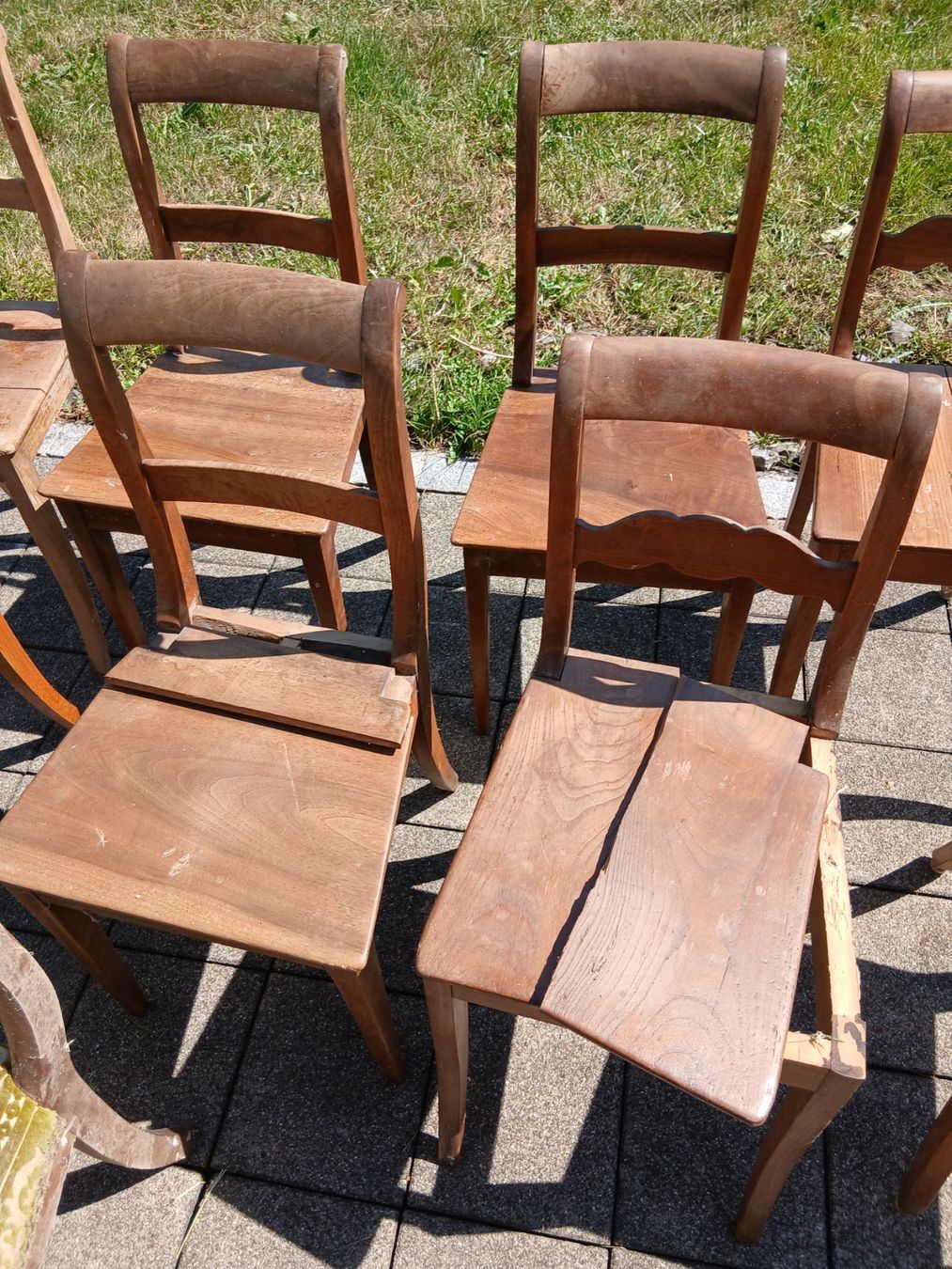Chaises: Antike Bierdermeier Stühle – D'occasion à Freienbach par Suurer 2