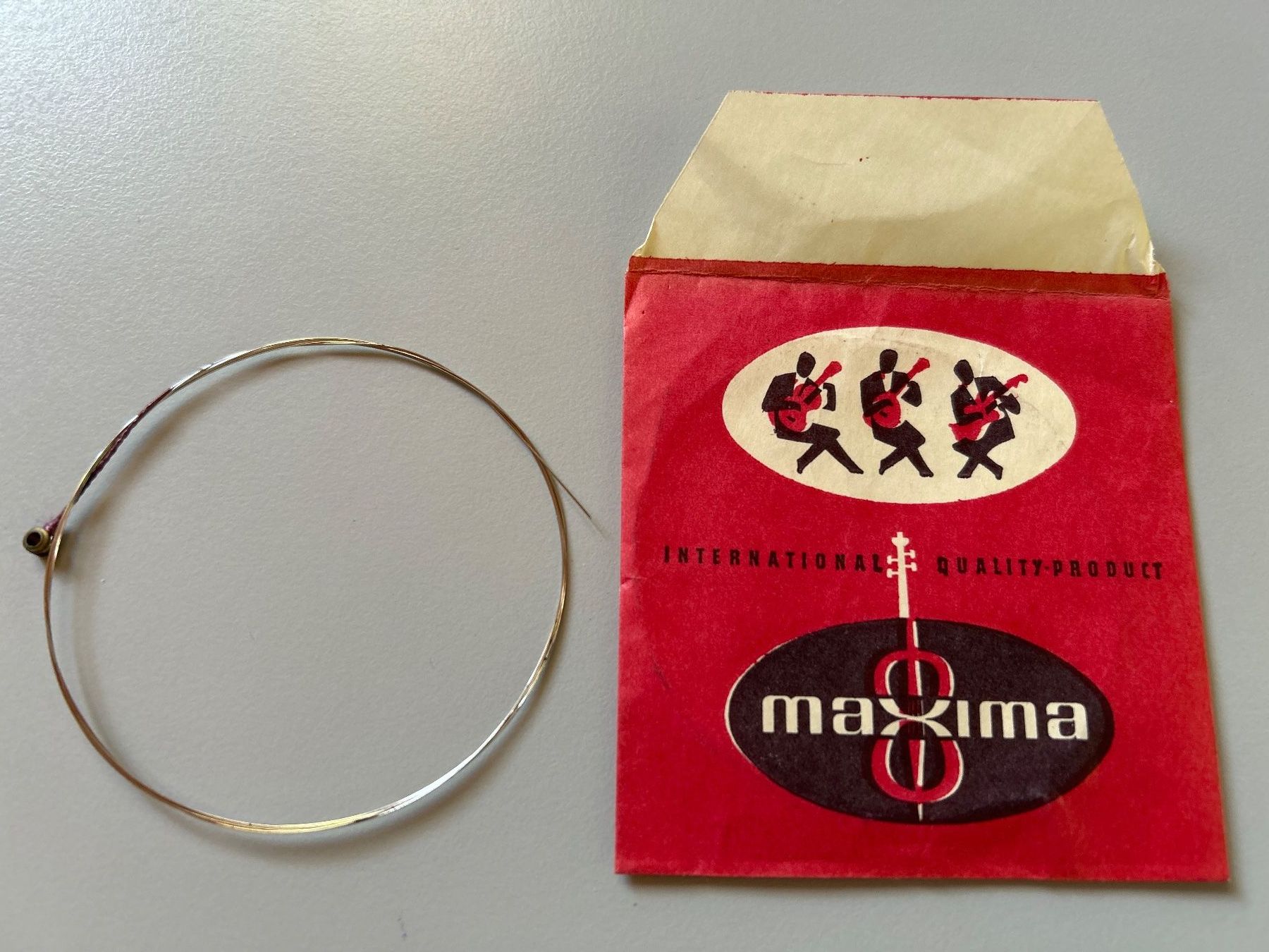 Strumenti musicali: Maxima Gitarrensaiten Mi-E1 Chromstahl neu – Nuovo e nell'imballaggio originale da Villnachern venduto da RicardoMary 1
