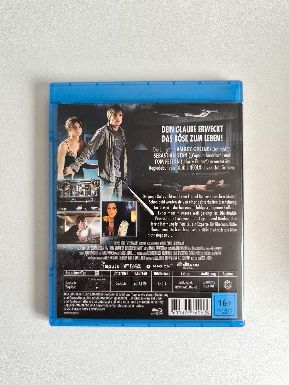 Tutti i DVDs: Blu-ray / Apparition - Dunkle Erscheinung – Usato da Muttenz venduto da hak_dsk9 1