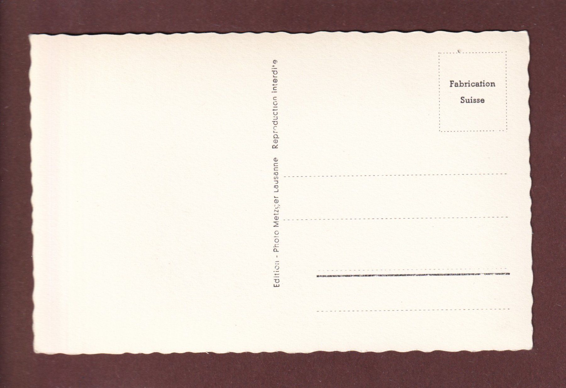 Cartoline postali: VILLARS - Palace – Usato da Pully venduto da nicecards 1