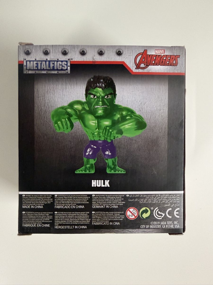 Statuette: Avengers Metalfigs Hulk Figur neu in Box – Nuovo e nell'imballaggio originale da Stein AG venduto da patrick_1967 1