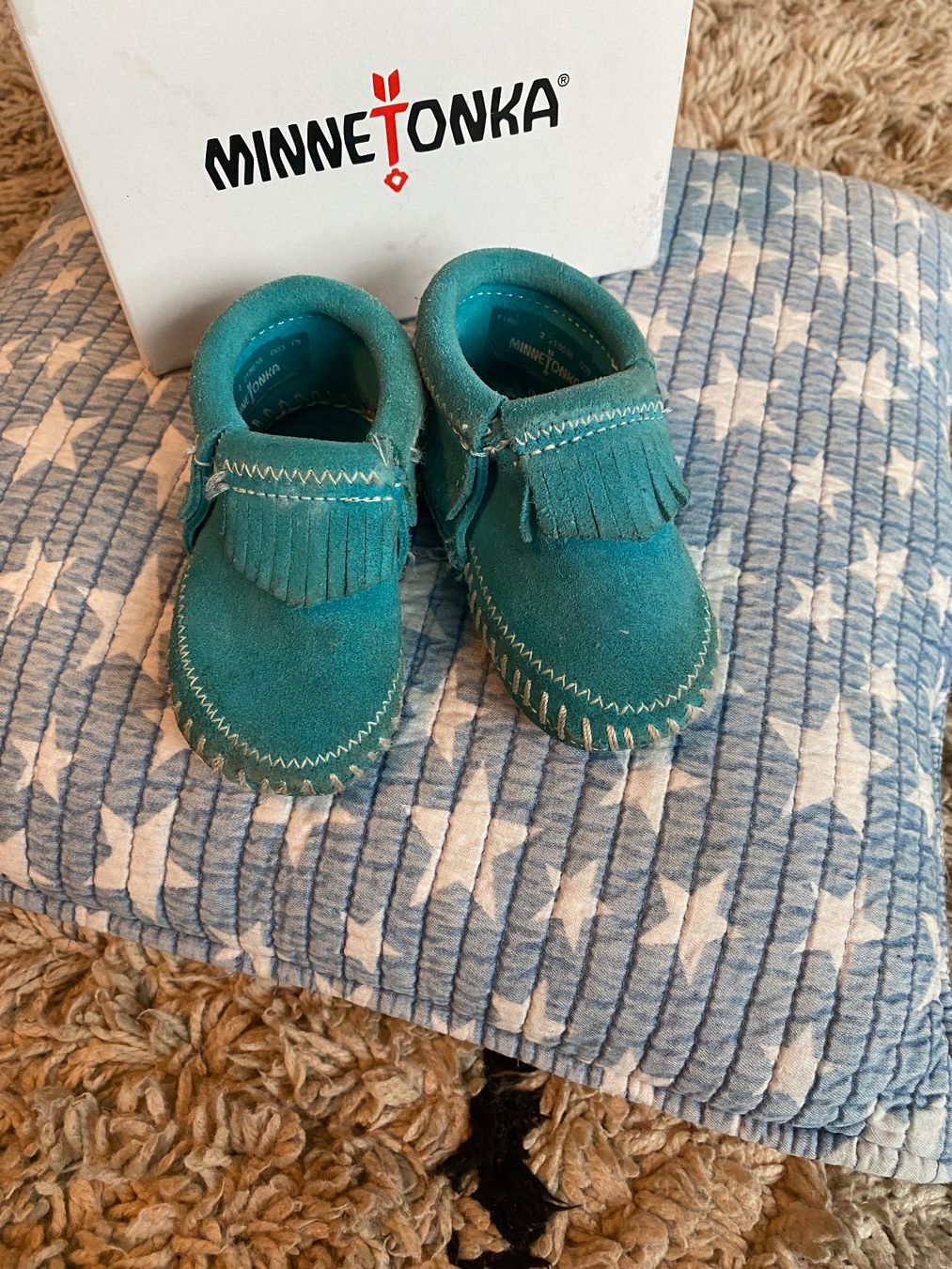 Schuhe für Jungen: Minnetonka Lederschuhe Finken – Gebraucht aus Buchs ZH von crazyhandbaggirl123
