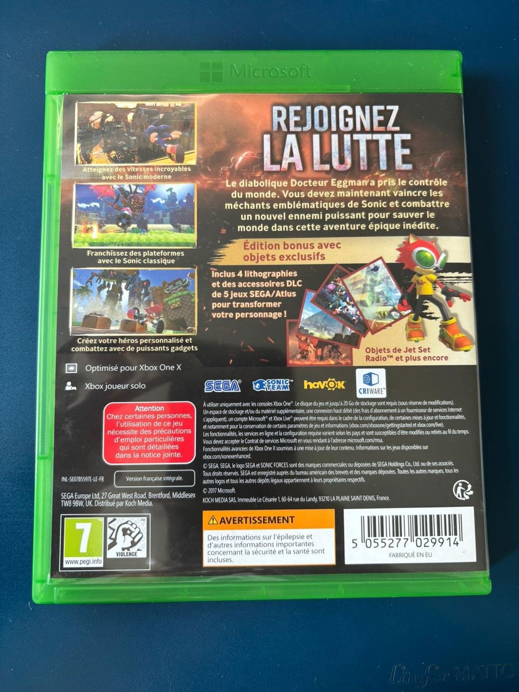 Giochi: Sonic Forces (Edition Bonus) (XBOX ONE) – Usato da Herisau venduto da Seyashop1 2