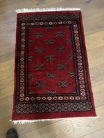Roter Orientteppich, Läufer, Grösse 128 x 79 cm, Vintage