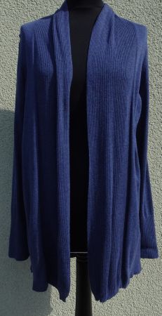 Repeat Strickjacke blau Gr. 38 S lang