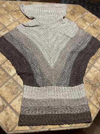 Chic Gilet Maglione Lana👌 con gola alta- tg M/L