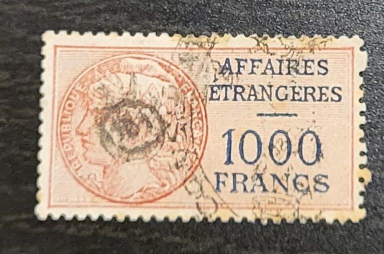 Tutti i francobolli: Frankreich steuermarke alte briefmarken – Nuovo (secondo la descrizione) da St Gallen venduto da Stampsalshobby