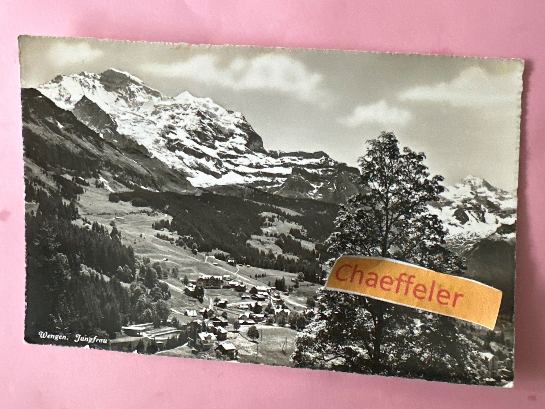 Cartes postales: Wengen, Jungfrau – D'occasion à Zürich par Chaeffeler