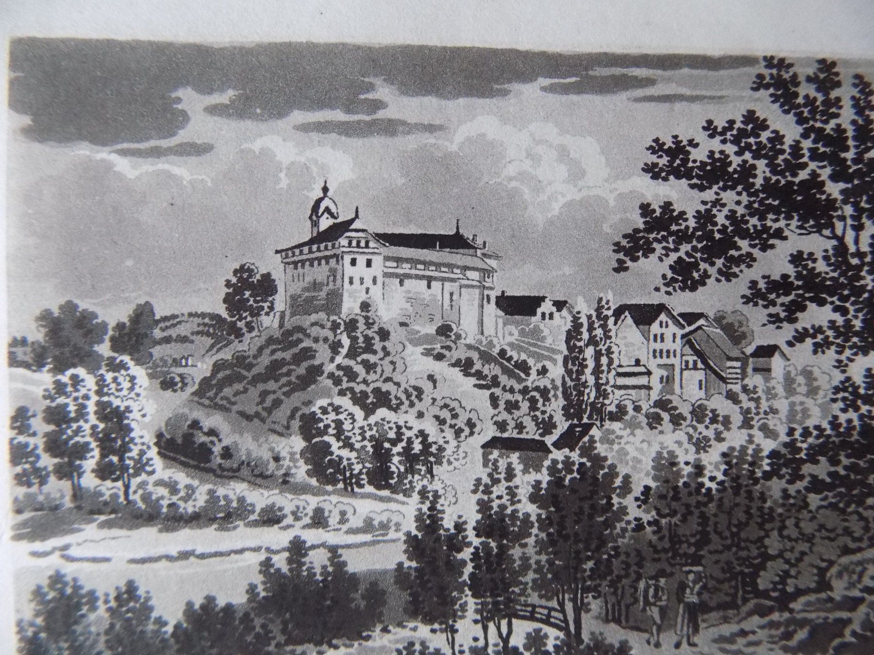 Gravures: Chateau Gruningen Aquatinta – D'occasion à Risch par Antikfee 4