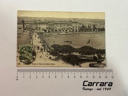 Postkarten Genève Rade et Pont du Mont Blanc 1907