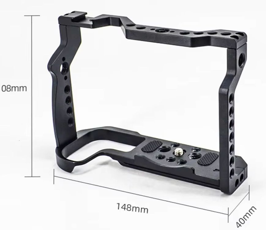 Kamera Käfig für Canon EOS R7 mit Holzgriff Kaufen auf Ricardo