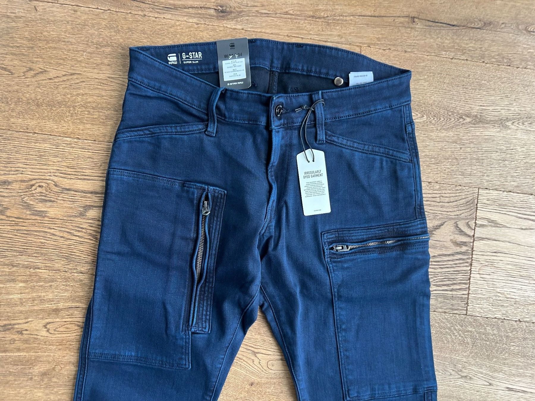 Jeans: Jeans, G-Star, ++NEU++, 34/34 super slim – Neu (gemäss Beschreibung) aus Stettfurt von outlet72 2