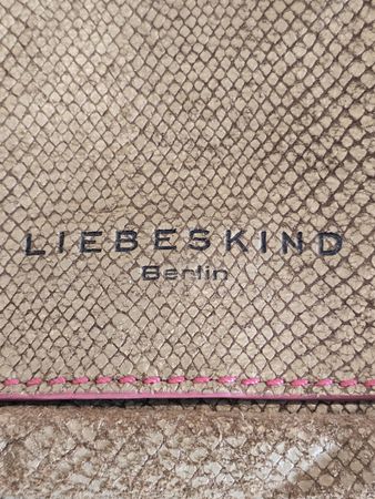 LIEBESKIND BERLIN Ledertasche,  Schlangenoptik