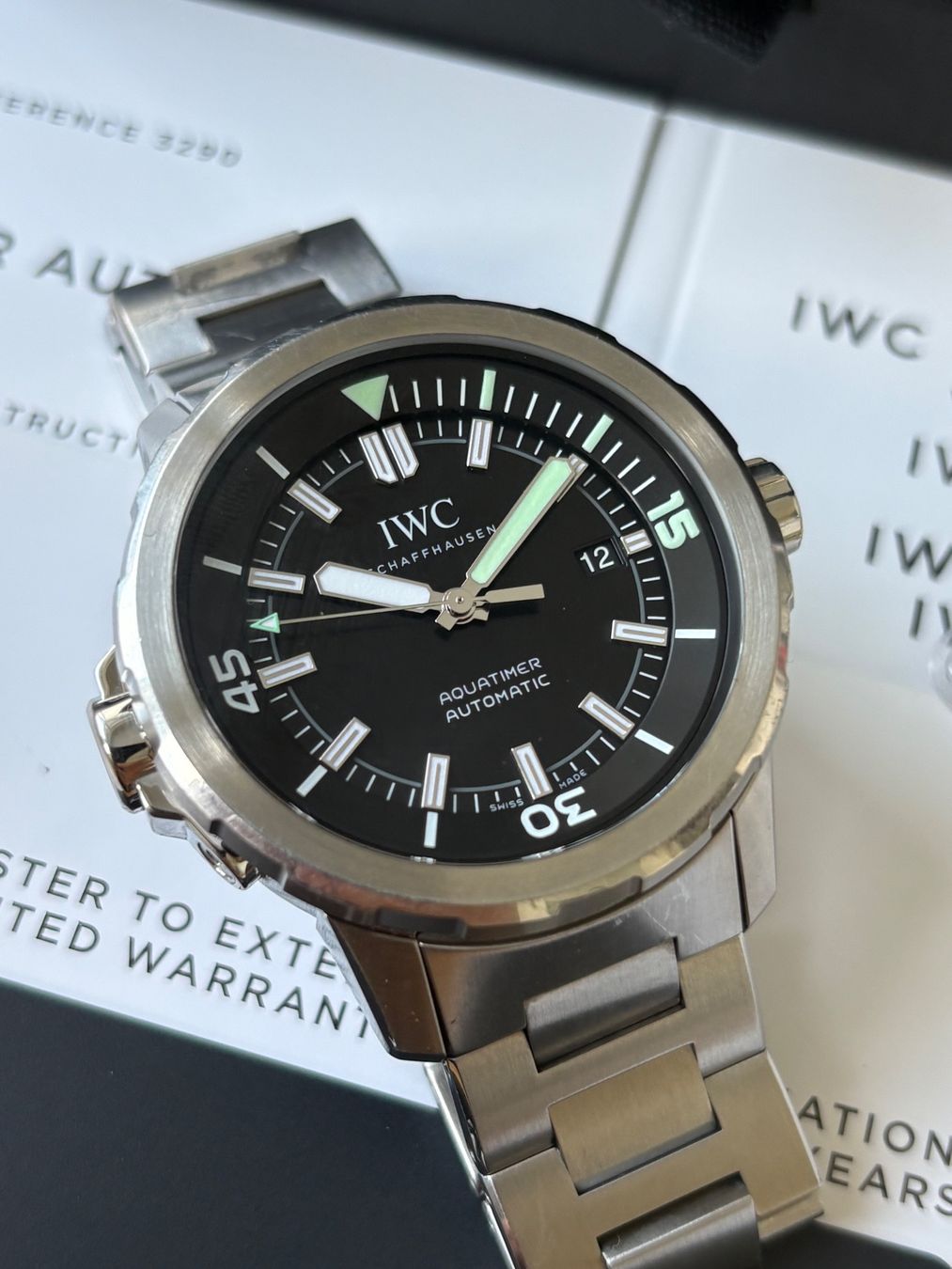 IWC Orologi: IWC Aquatimer Automatic 42mm mit Garantie – Usato da Birsfelden venduto da Mynos 4
