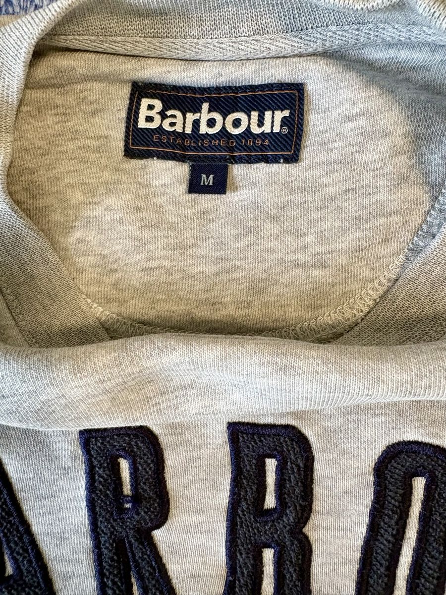 Barbour Pullover & Sweatshirts: BARBOUR Pullover grau Grösse M Baumwolle, sehr guter Zustand – Gebraucht aus Zürich von nadin.nadin2 2