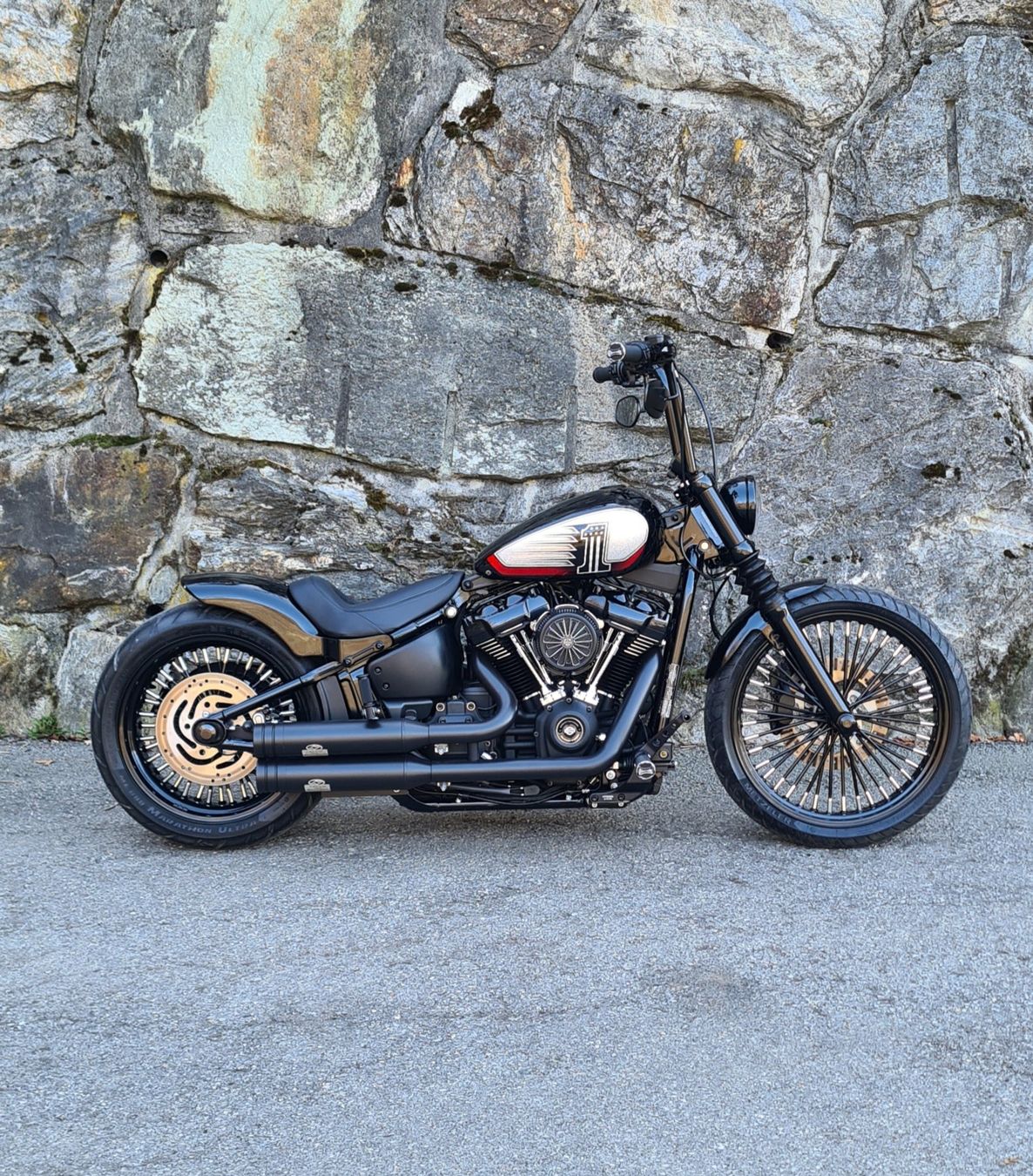Chopper: HARLEY-DAVIDSON FXBB Street Bob 107 – Usato da Eyholz venduto da IBEX_97