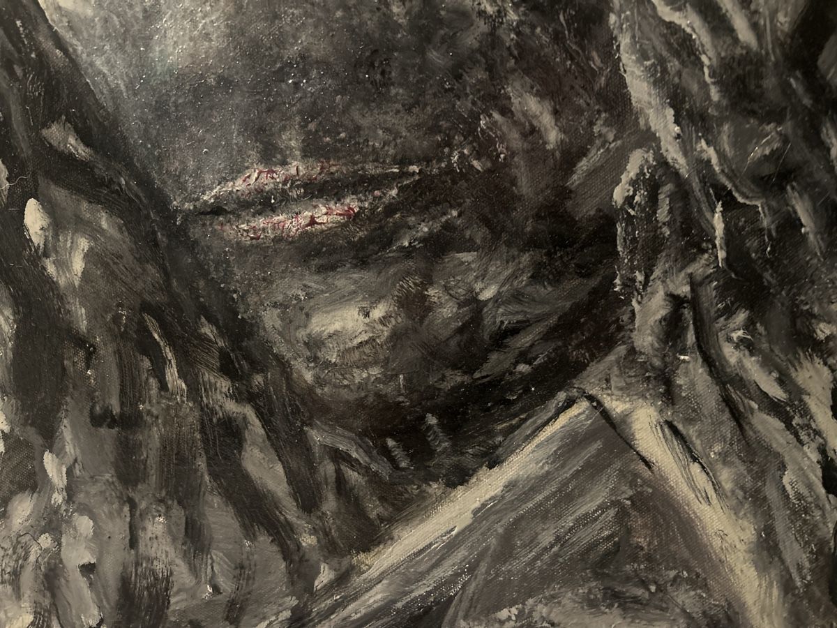 Dipinti: Öl-Bild von Freddy Gerber – Usato da Glarus venduto da KunstWerkEr-LS87 1