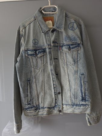 Levi's Jeansjacke Grösse M blau Neu 