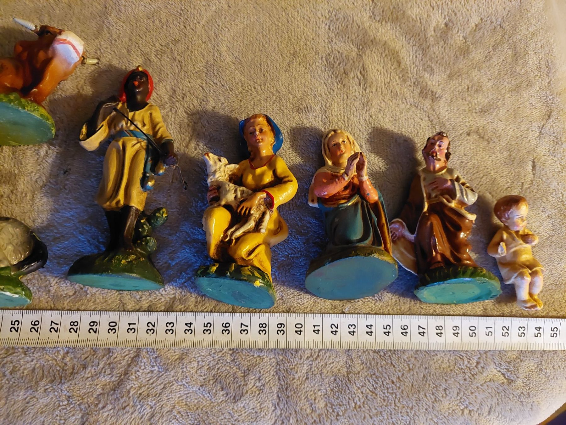 Statuette: Antike wunderschöne Krippenfigurn, 16 Teile, Handbemalt – Usato da Otelfingen venduto da silver-moon 4
