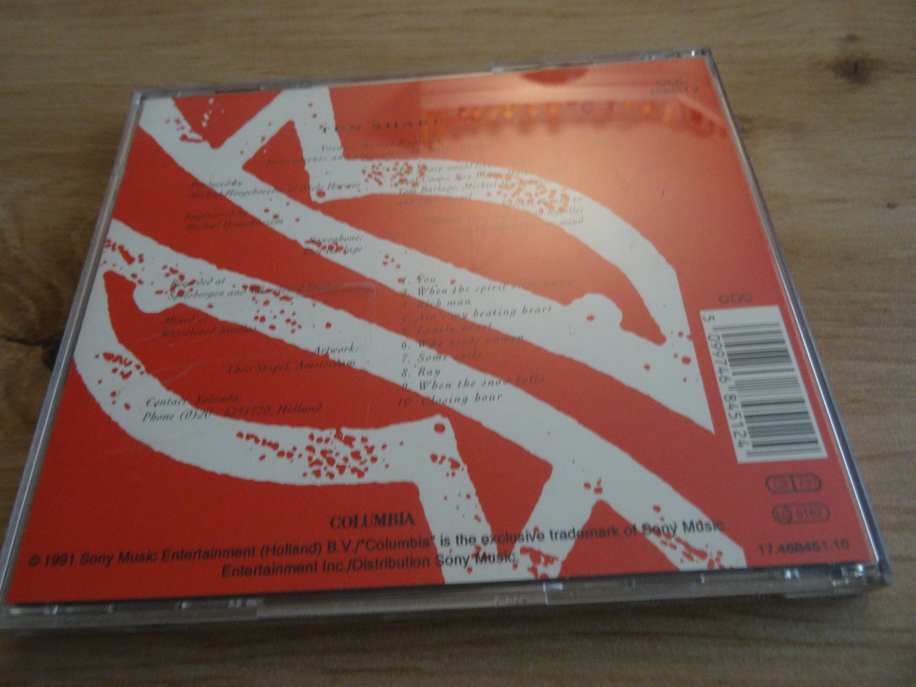 CDs: Ten Sharp - Under the Water-Line CD – Gebraucht aus Olten von Disc-Ausverkauf 1