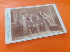 SCHWIIZER FAMILIE DAZUMAL - USSERRöDLER - LITHO - HERISAU
