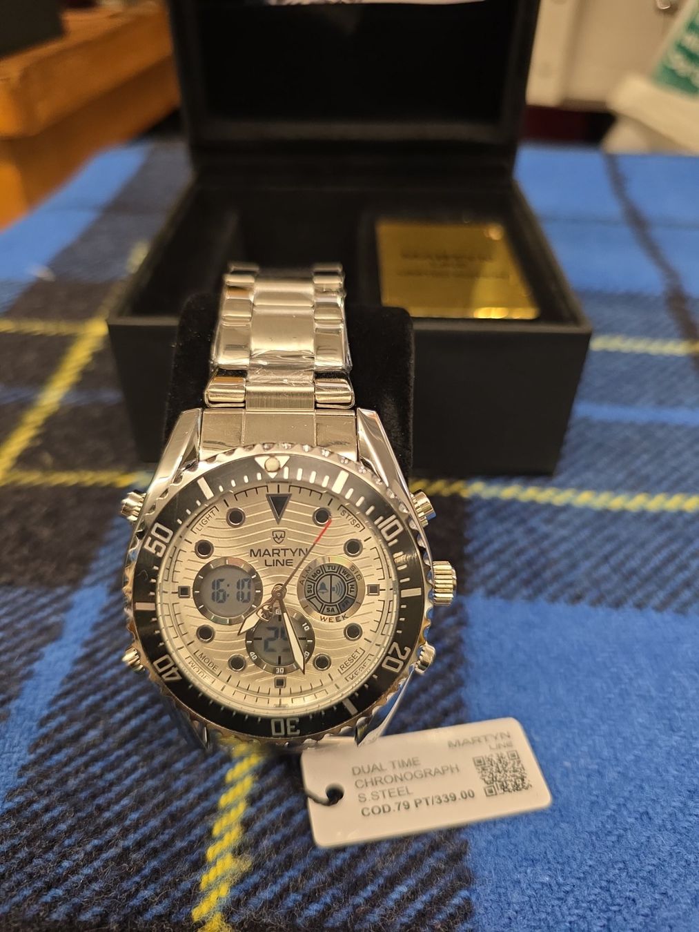 Orologi: Martyn Line Herren Uhr neu – Nuovo e nell'imballaggio originale da Wädenswil venduto da yunmtz 1
