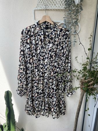 Robe imprimée zebra taille M état neuf