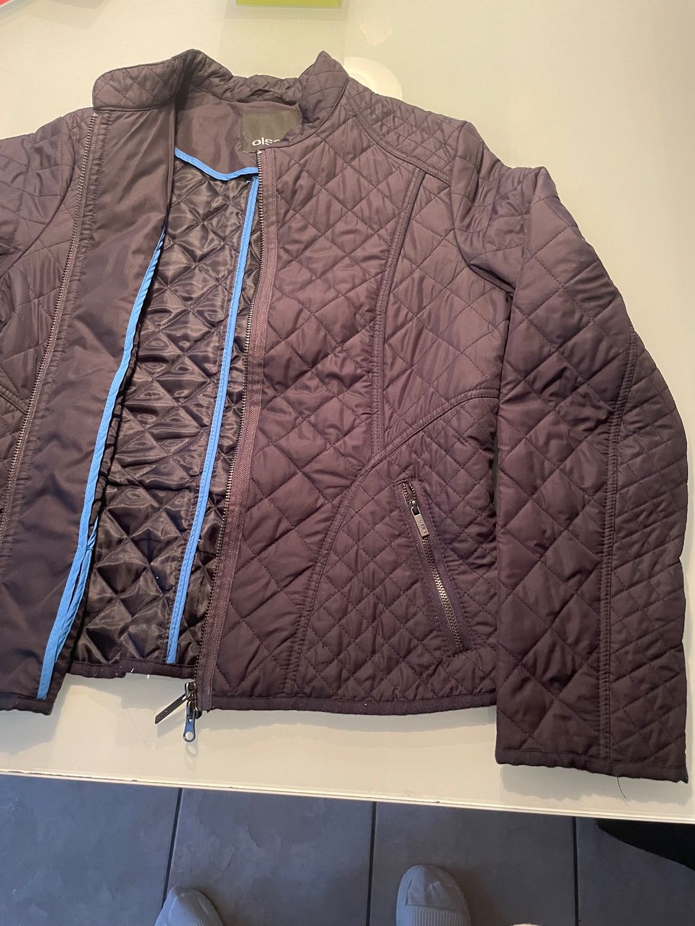 Jacken: Damen jacke gr. 40 d blau OLSEN gesteppt – Gebraucht aus Pfeffingen von Purzzeli 4