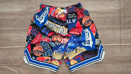 🆕 KIDS Basketball Shorts ~ 7 Jahre ~ Comic-/Graffiti-Style