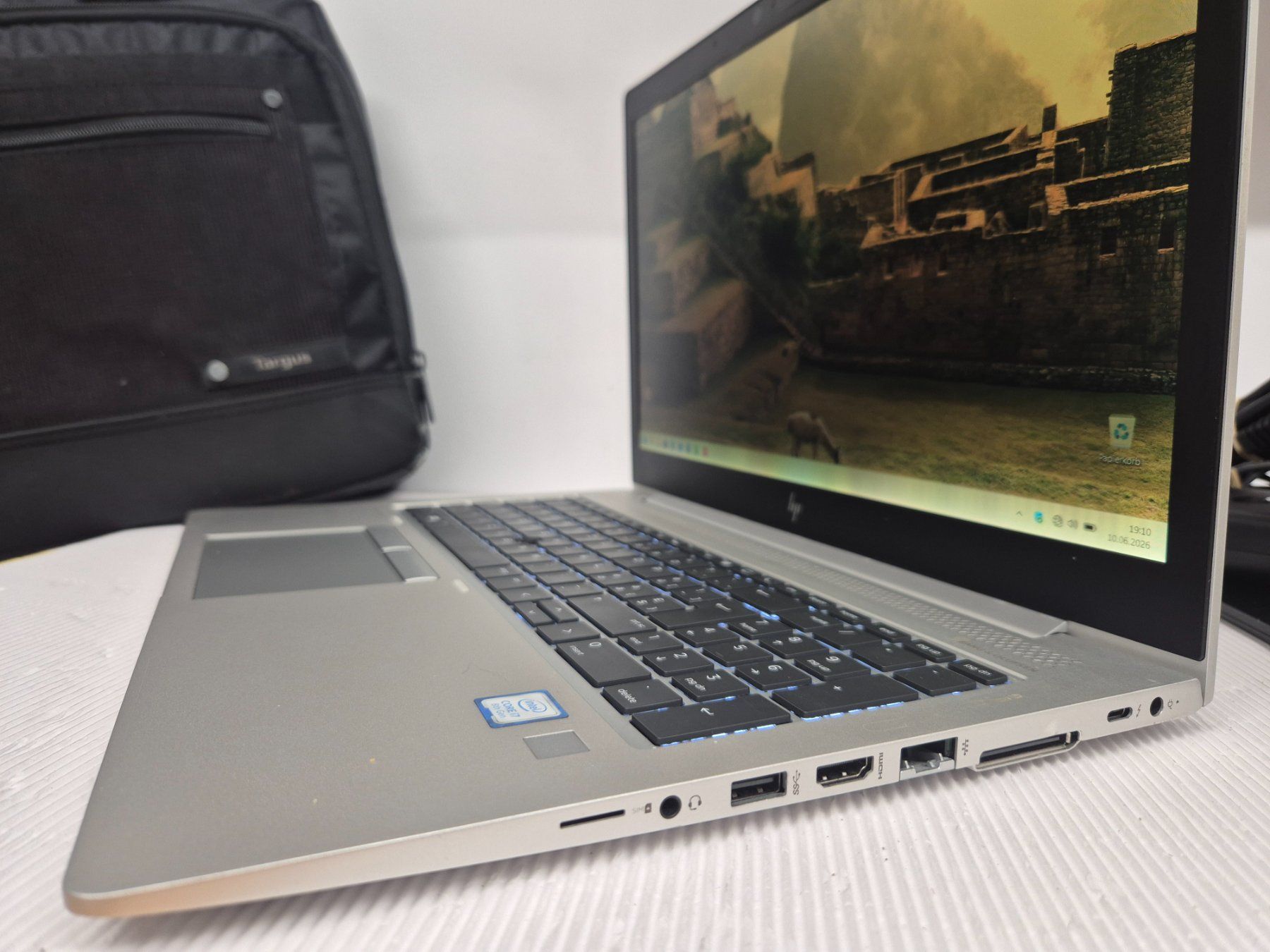 Hewlett Packard Notebook: HP Elitebook 850 G5 mit SSD + Win11PRO + Tasche + Docking – Usato da Sitterdorf venduto da Lenggi7 2