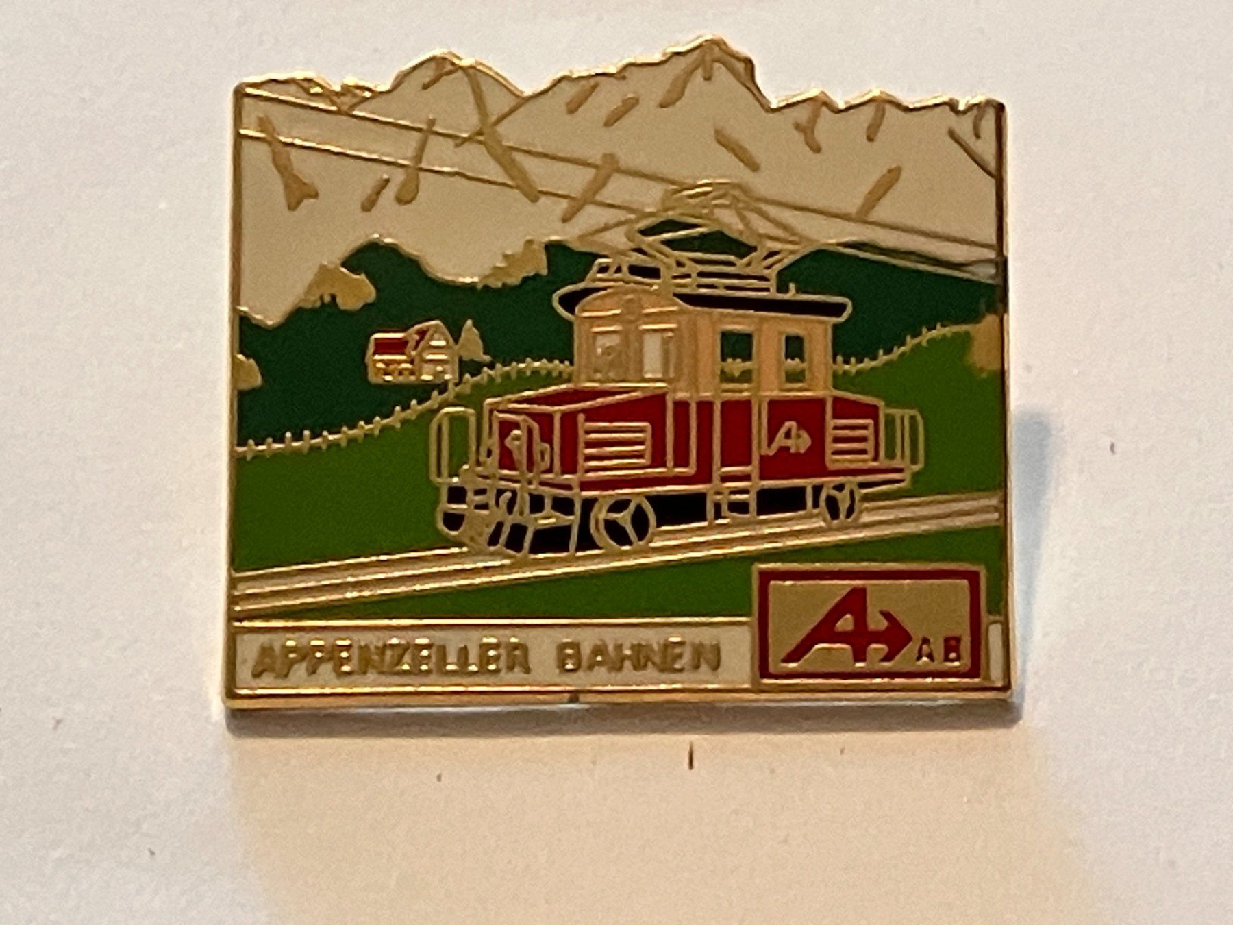 Placchette & Badge: 1 Pin Appenzeller Bahnen – Usato da Basel venduto da djwwpp