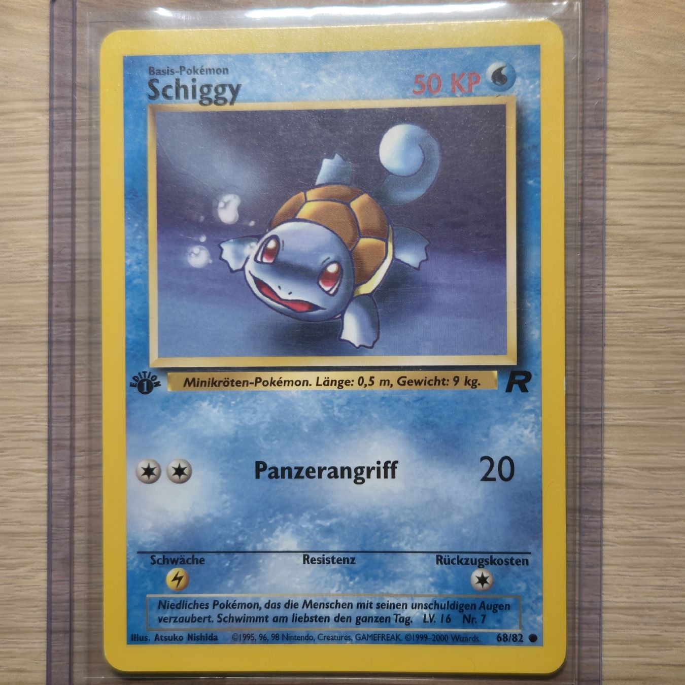 Pokémon Sammelbilder & Trading cards: Schiggy 1st edition rocket 🔥 Ready PSA – Gebraucht aus Ursy von RetroBebar777