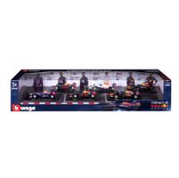 6er-Set Burago Oracle Red Bull Racing Formula 1 F1 1:43