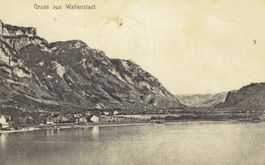 Gruss aus Wallenstadt SG, um 1900