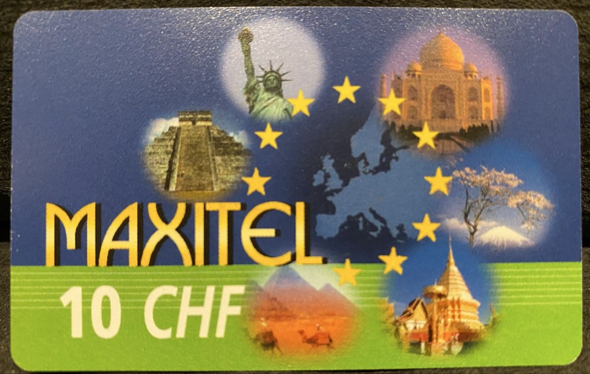 Schede telefoniche: Carte dos 2 – Usato da Lausanne venduto da babacard10