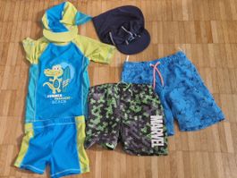 Badekleider Set Gr. 116