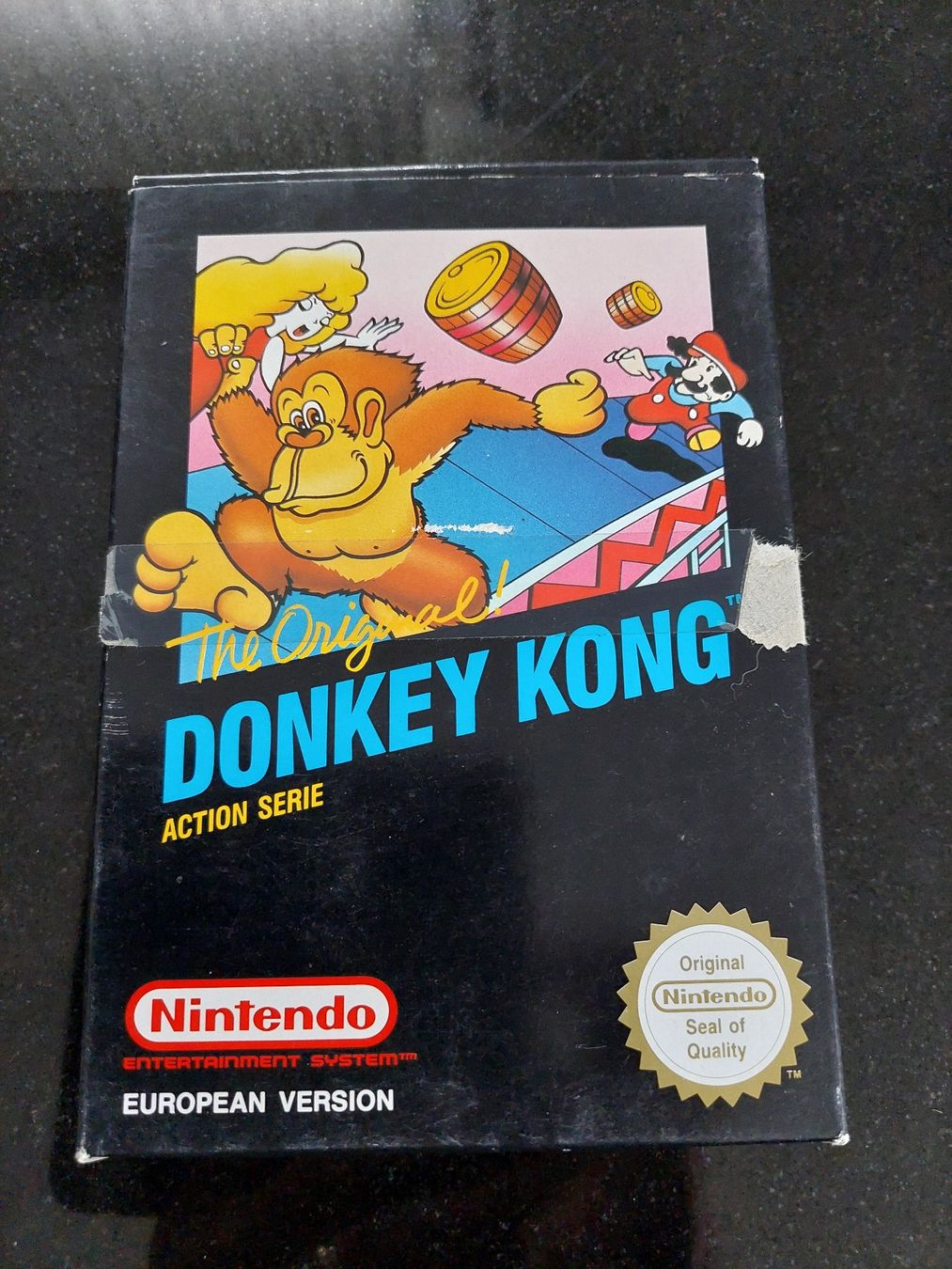 Nintendo Giochi: DONKEY KONG (PAL) - NINTENDO NES – Usato da Spiegel b. Bern venduto da Natix